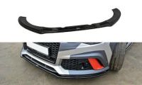 Maxton Design Frontsplitter ABS Hochglanz Schwarz Audi RS6 C7