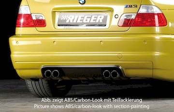 Rieger  Heckeinsatz CS-Look