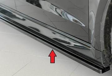 Rieger  Seitenschwelleransatz für orig. RS3 (8V) Sportback-Schweller