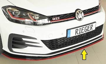 Rieger  Spoilerschwert nur für GTI - TCR für orig. Frontschürze