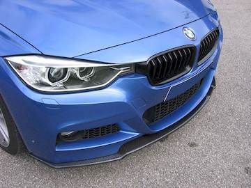 Rieger Carbon Spoilerschwert für BMW 3er F30/F31 nur für orig. M-Paket Frontschürze