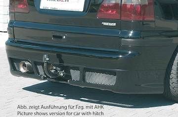 Rieger  Heckschürzenansatz -> ohne Aussparung für AHK