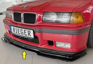Rieger Rieger Spoilerlippe GT-Look (GBL-49018) schwarz glänzend -> für orig. M3-Spoiler