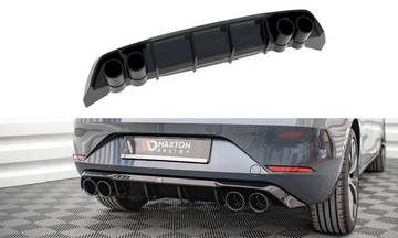 Heckansatz---Endschalldampfer-Sportauspuff-Attrappe-Seat-Leon-FR-Hatchback-Mk4_SE-LE-4-FR-RS1G-BLACK