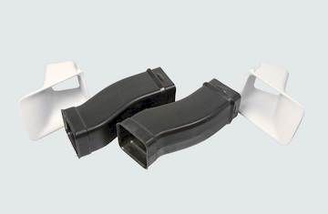 Rieger Blende rechts f. Windfangblech E30 BMW