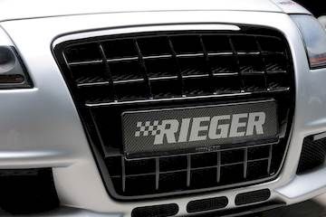 Rieger  Grill mit integrierter Kennzeichenauflage