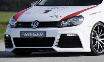 Rieger Rieger Spoilerstoßstange   inkl Lufteinlassblenden li/re ABS/schwarz glänzend