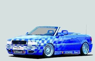 Rieger  Stoßstangenträger für Audi 80 V6! ersetzt 39012 und 43011!