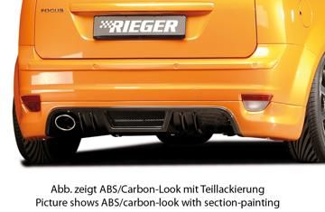 Rieger Rieger Heckschürzenansatz Carbon Look