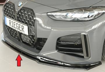 Rieger Rieger Spoilerschwert schwarz glänzend für orig. M-Sport-Paket-Frontschürze in Vorber.