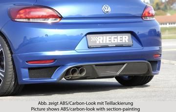 Rieger Rieger Heckschürzenansatz Carbon Look