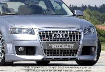 Rieger  Spoilerstoßstange R-Frame  für Fzg. ohne serienmäßigen Single-Frame-Grill