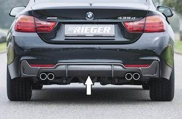 Rieger  Heckeinsatz nur für M-Paket-Heckschürze