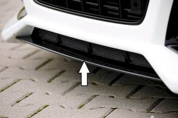 Rieger  Spoilerschwert für Spoilerstoßstange 55524/25/26/27