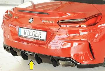 Rieger  Heckeinsatz nur für M-Sport-Paket-Heckschürze