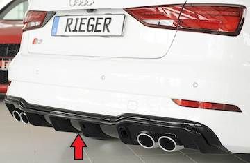 Rieger  Heckeinsatz nur S3 (8V) Limousine / Cabrio