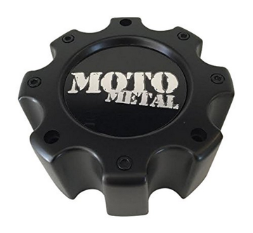 MOTO METAL CAP 8 LUG - MATTE BLACK