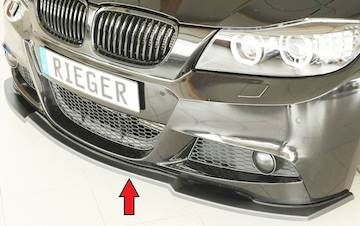 Rieger  Spoilerschwert für orig. M-Paket-Frontschürze in Vorbereitung!