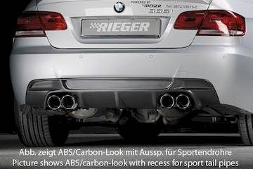 Rieger  Heckeinsatz Nur für 335i / 335d