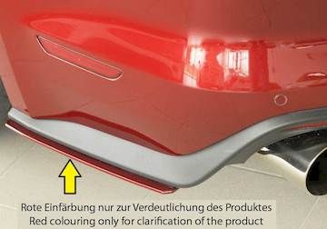 Rieger  Heckschürzenansatz seitlich links für orig. GT-Heckschürze