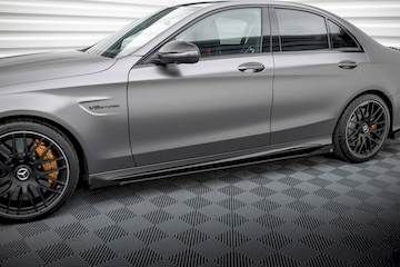 Street-Pro-Seitenschweller-Diffusor---Flaps-Mercedes-AMG-C63-Sedan---Estate-W205-Facelift_MEC205F63CNC-SD1B-SF1G