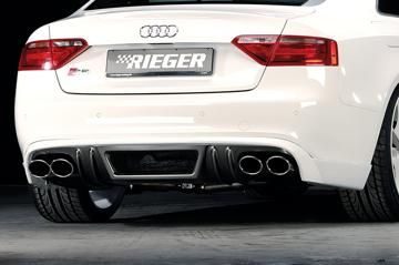 Rieger Rieger Heckschürzenansatz Carbon Look