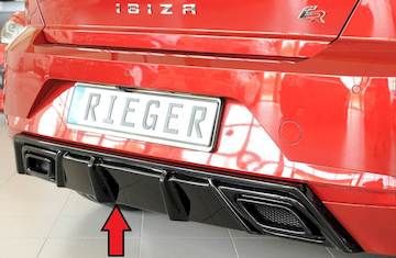 Rieger  Heckeinsatz für orig. ESD