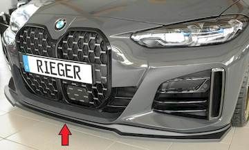 Rieger  Spoilerschwert für orig. M-Sport-Paket-Frontschürze in Vorber.