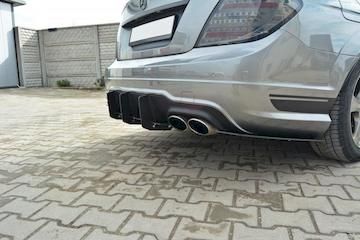 Mercedes-Benz-C-Sedan---Estate-AMG-Line-W204---S204-HECKSCHURZE---HECK-DIFFUSOR-SEITE-L-R_ME-C-204-AMGLINE-CNC-RS1A