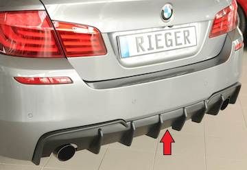 Rieger  Heckeinsatz nur für M-Sport-Paket-Heckschürze