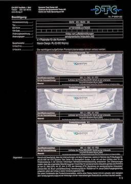 Maxton Design DTC Frontlippe Fussgängerschutz, BMW M3|M4 G80|G82