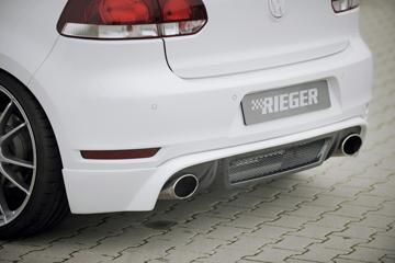 Rieger Rieger Heckschürzenansatz Carbon Look