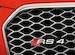 Rieger Audi RS4-Logo (B8) für RS4-Kühlergrill ab Facelift