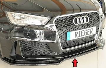 Rieger  Spoilerschwert für orig. RS3-Frontschürze