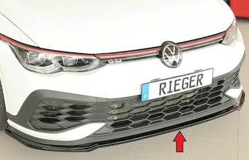 Rieger  Spoilerschwert nur für GTI Clubsport für orig. Frontschürze