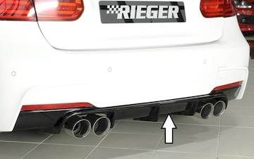 Rieger  Heckeinsatz nur für M-Paket-Heckschürze