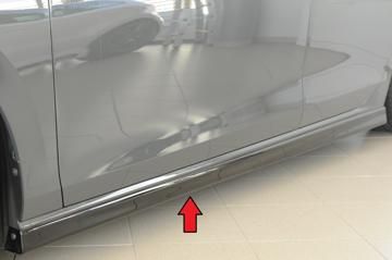 Rieger Rieger Seitenschweller (XS) schwarz glänzend