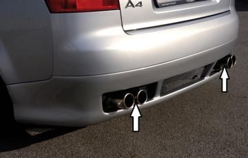 Rieger Rieger ESD, li/re Typ 12, Audi A4 (8E) nur Quattro  1,8T 110/120/140 kW 1,9l TDI 96kW 2,5l TDI 132kW