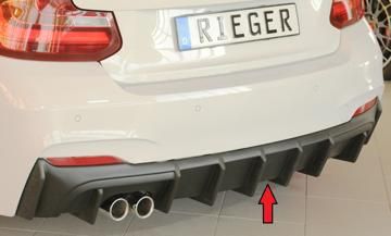 Rieger Rieger Heckeinsatz  nur für M-Paket-Heckschürze      in Vorbereitung !
