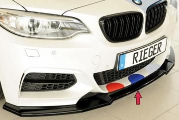 Rieger Rieger Spoilerschwert schwarz glänzend für orig. M-Paket-Frontschürze