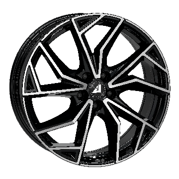 ALUTEC, ADX.02, 20x8, 5x112, ET 40, diamond-black