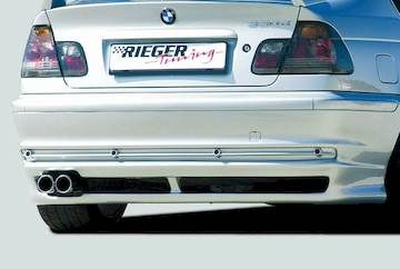 Rieger  Heckansatz -> nicht für M-Technik, nicht für Faceliftmodelle!