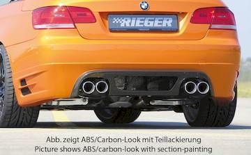 Rieger  Heckansatz  Nur für 335i !