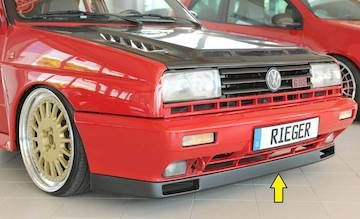 Rieger  Spoilerlippe für orig. Frontschürze am Rallye Golf