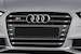 Rieger Kühlergrill Audi S4 (B8) platinumgrau,inkl S4-Logo inkl. Kennzeichenaussparung, ohne Aussp. für PDC