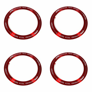 KM100/101/102 CAP RING - RED