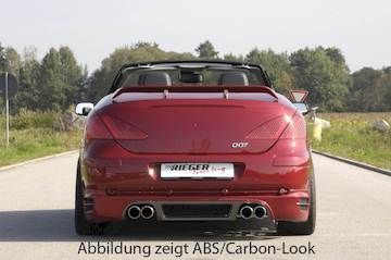 Rieger  Heckansatz  nur für Cabrio und für 4-Rohr-Anlagen!