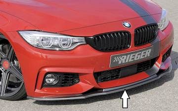 Rieger  Spoilerschwert für orig. M-Paket-Frontschürze