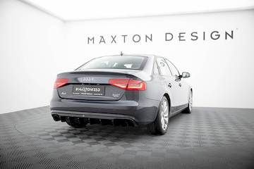 Heckansatz-Audi-A4-B8-Facelift-Version-mit-Einzelauspuff-auf-beiden-Seiten_AU-A4-B8F-RS1GO_O
