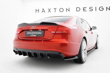 Heckansatz-Audi-A5-S-Line-Sportback-8T-Version-mit-einseitigem-Doppelauspuffendrohr_AU-S5-1-SB-RS1GOO_